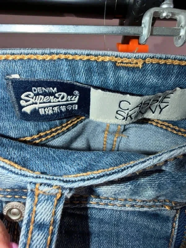 Women's superdry jeans size 25w 30l – photo 3